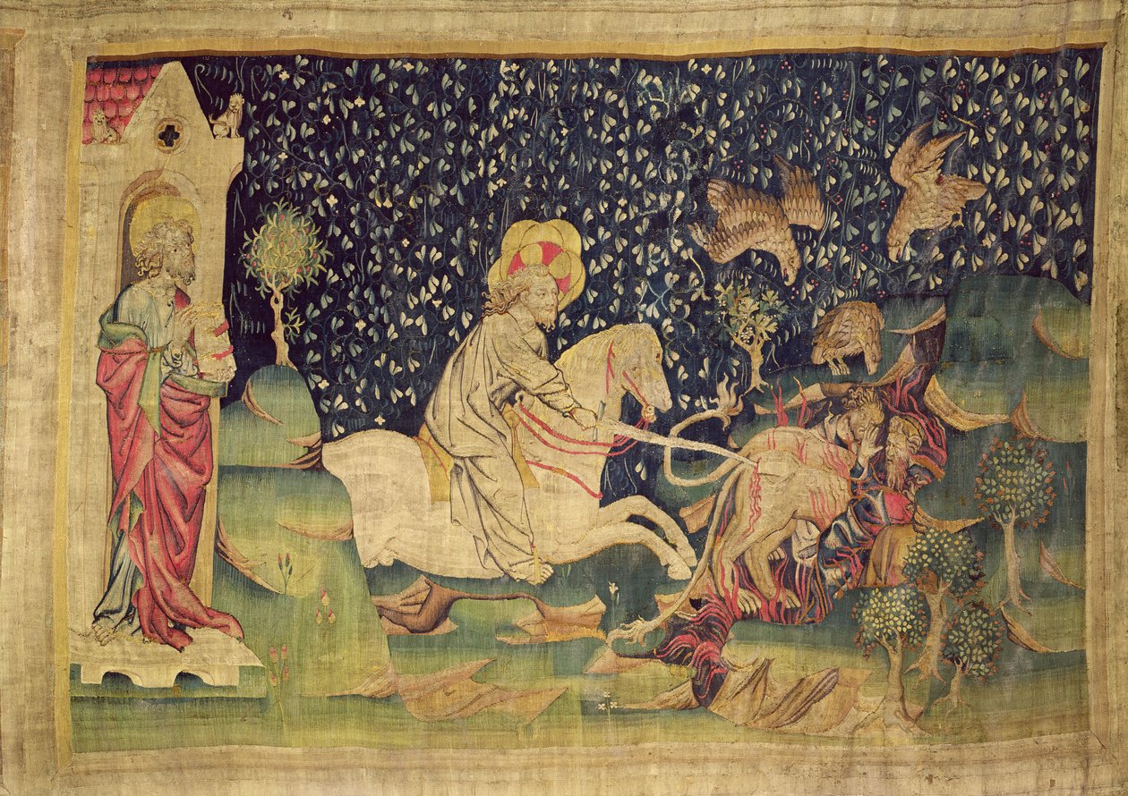 The Beast is Thrown into the Lake of Sulphur, fra 