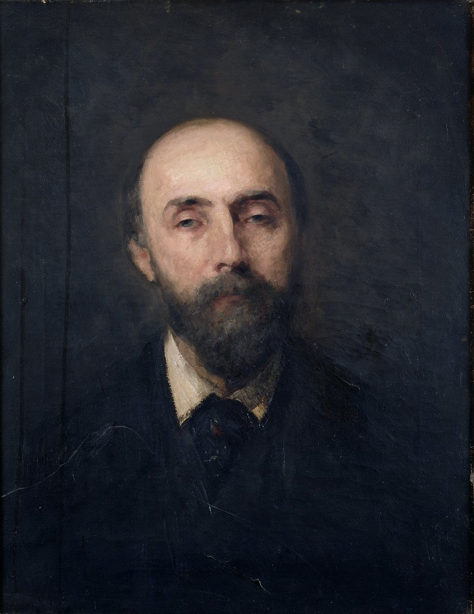 Portrett av Georges de Bellio (1828-94) ca. 1877 av Nicolae Grigorescu