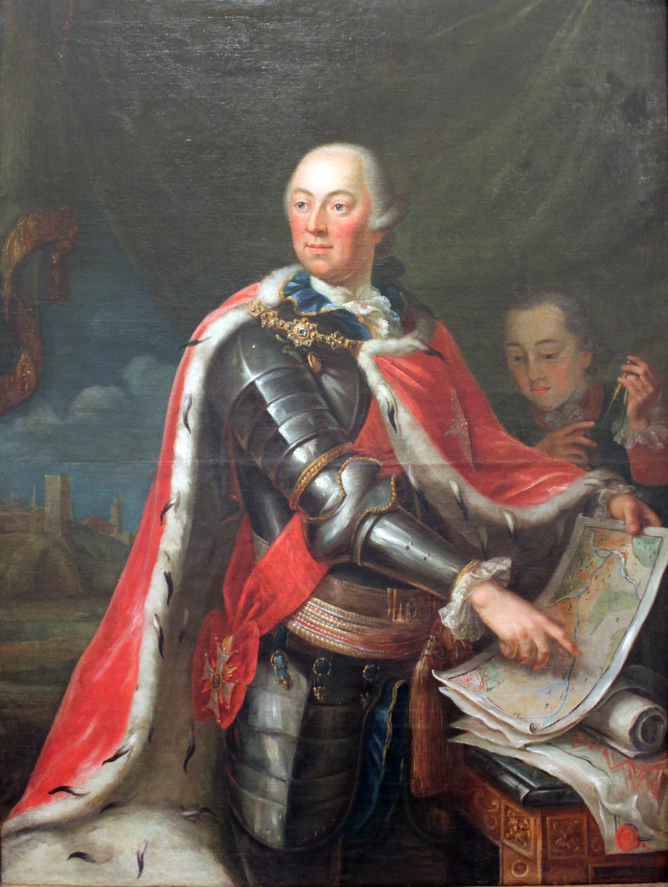 Hertug Carl Eugen av Württemberg (1728-1798) av Nicolas Guibal
