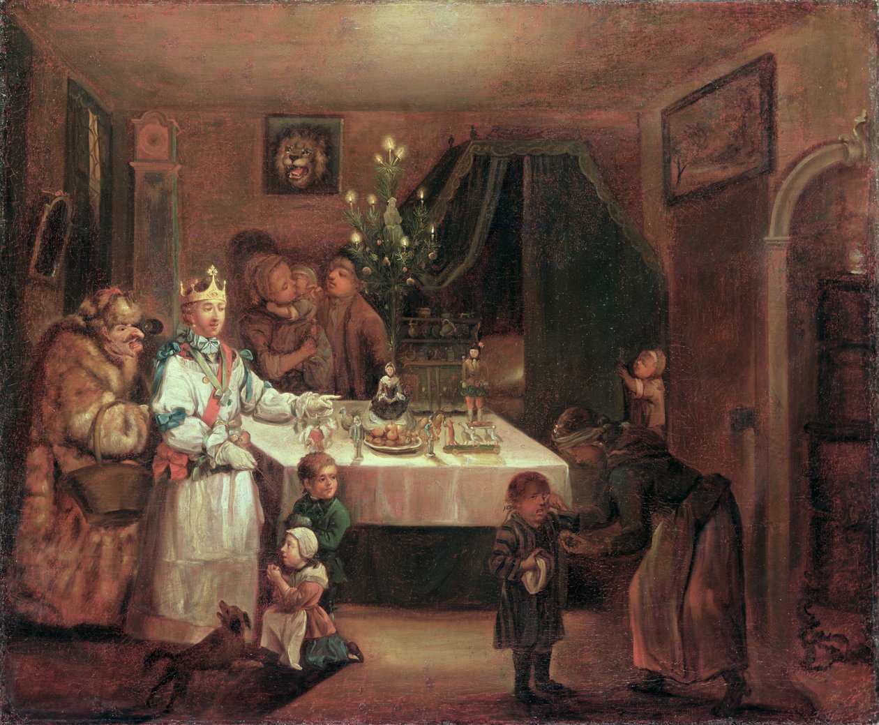 Utdeling av julegaver av Nicolas Hoffmann