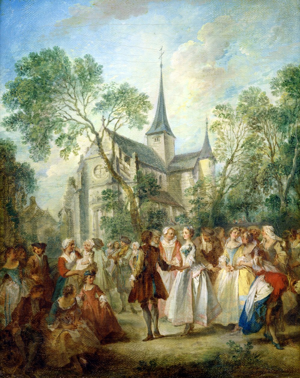 Bryllupsdansen av Nicolas Lancret