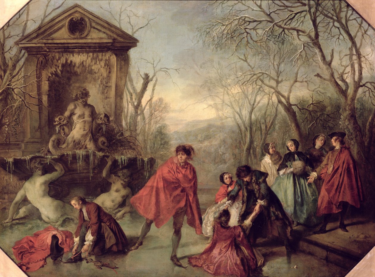 Vinter, 1738 av Nicolas Lancret