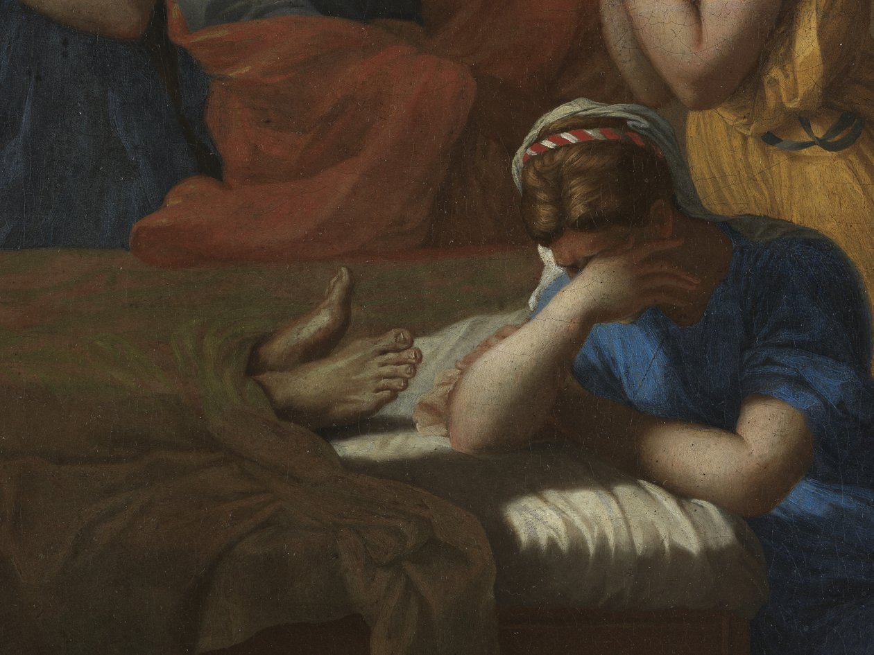 Extreme Unction, fra de syv sakramenter, 1638-40 av Nicolas Poussin
