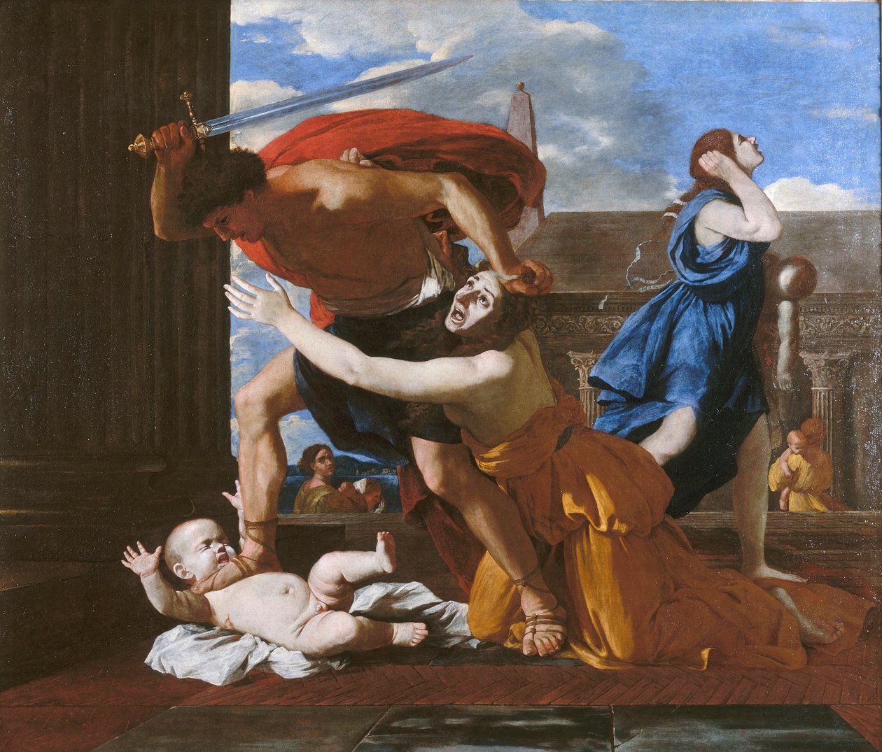 Massakren på de uskyldige av Nicolas Poussin