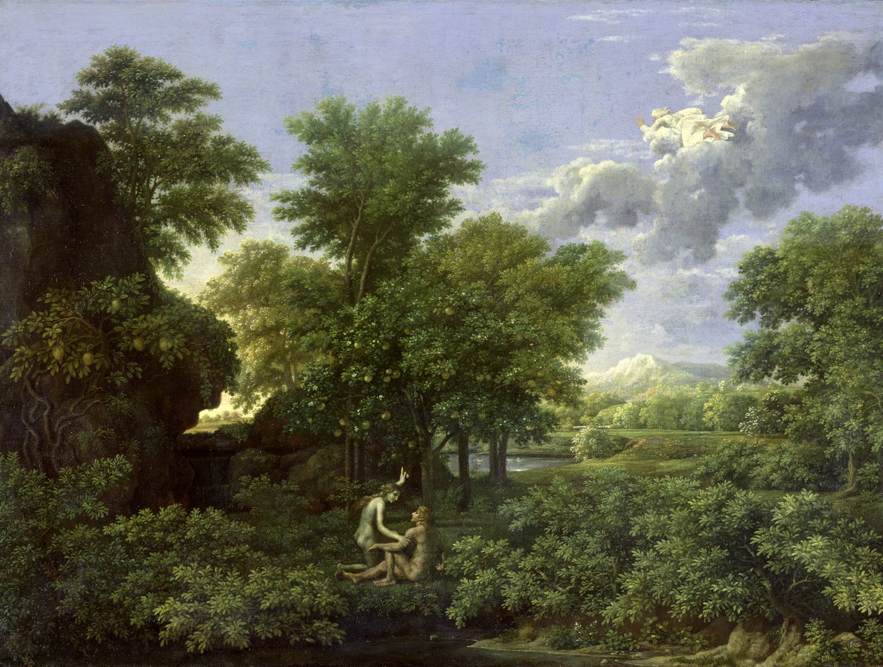 Våren, eller Edens hage av Nicolas Poussin