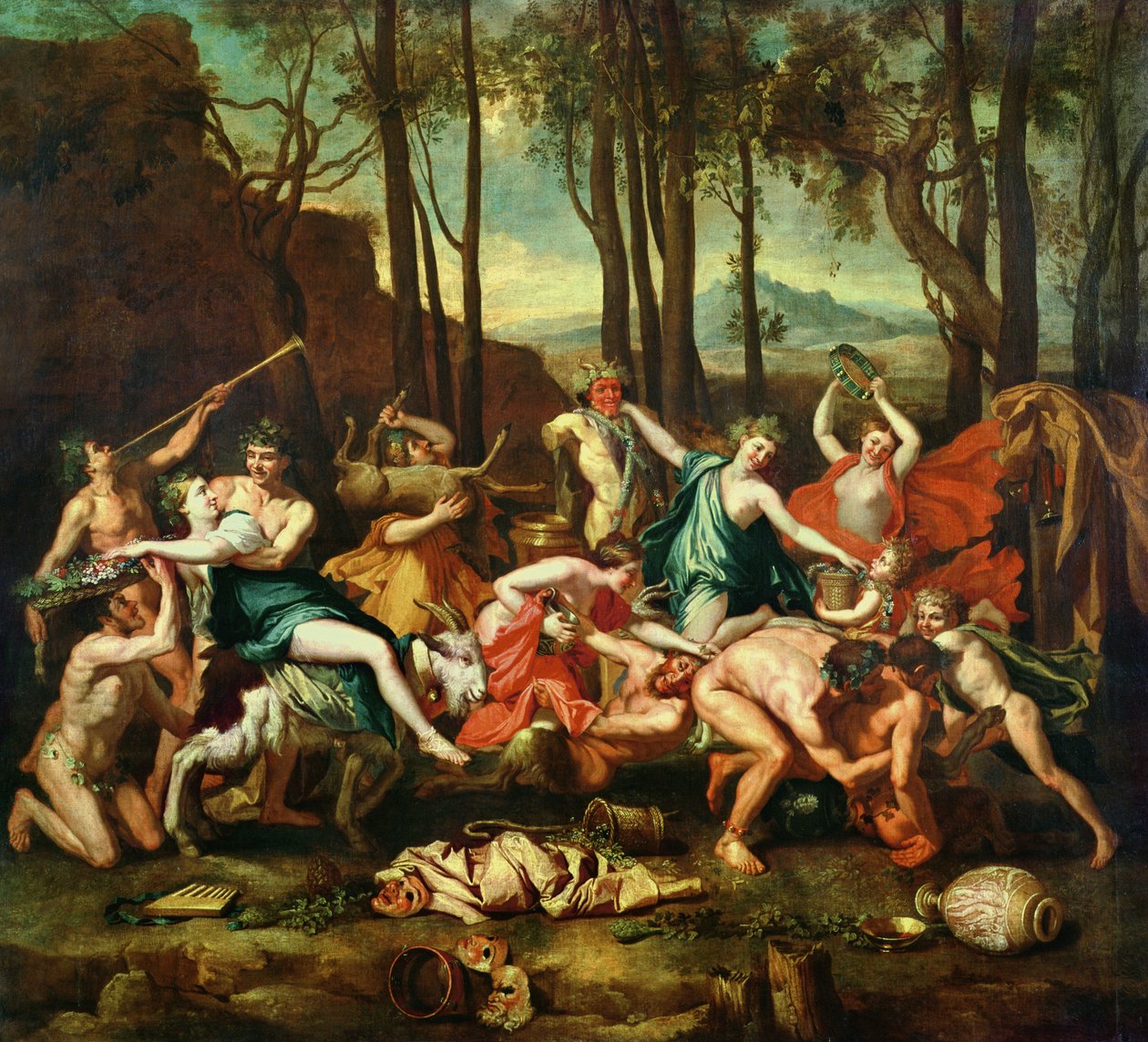 Pans triumf av Nicolas Poussin