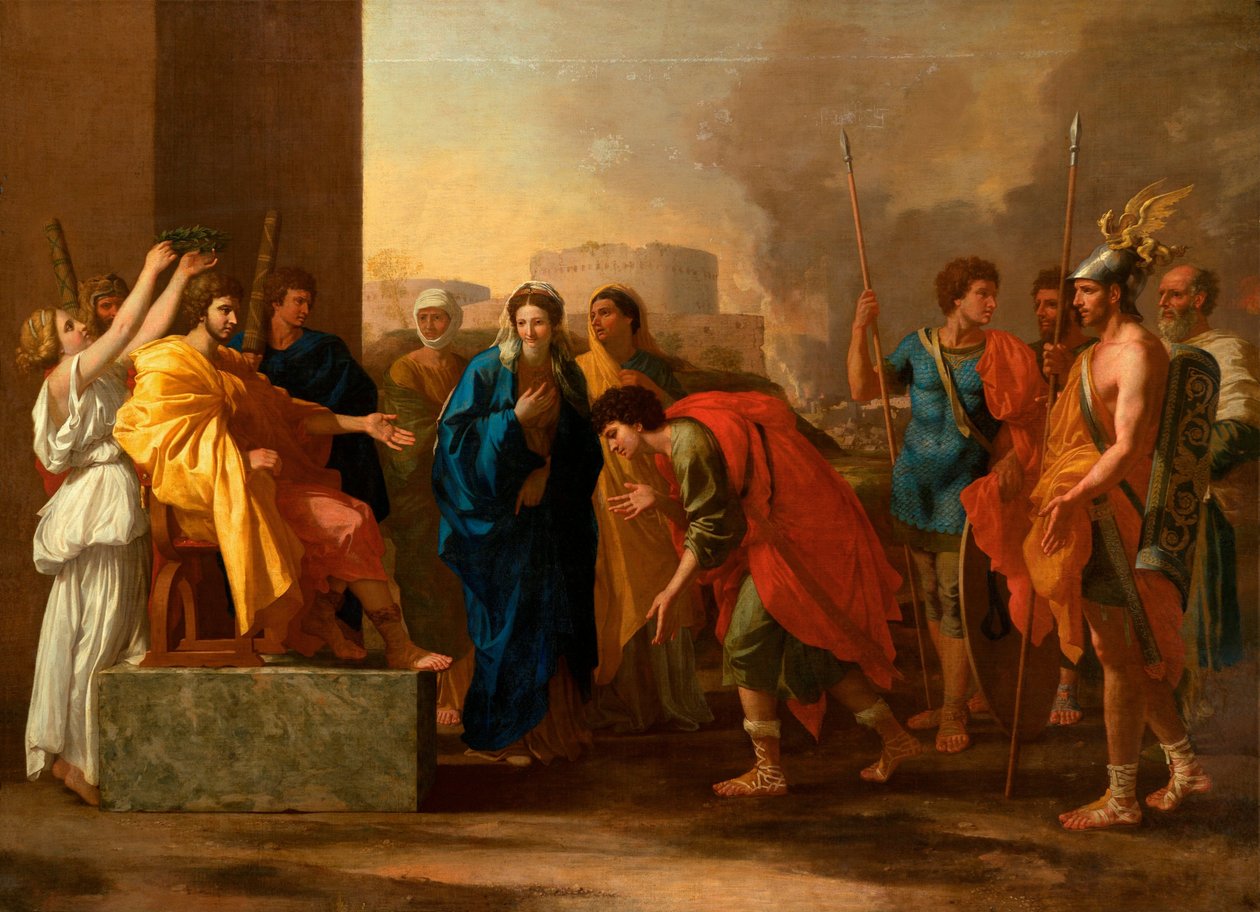 Kontinensen til Scipio av Nicolas Poussin