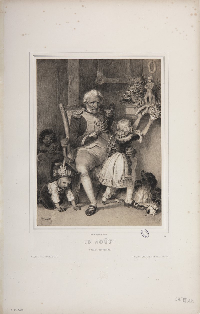 15 august! Noble minner av Nicolas Toussaint Charlet