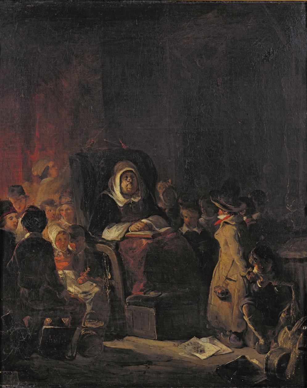 Skoledamen av Nicolas Toussaint Charlet