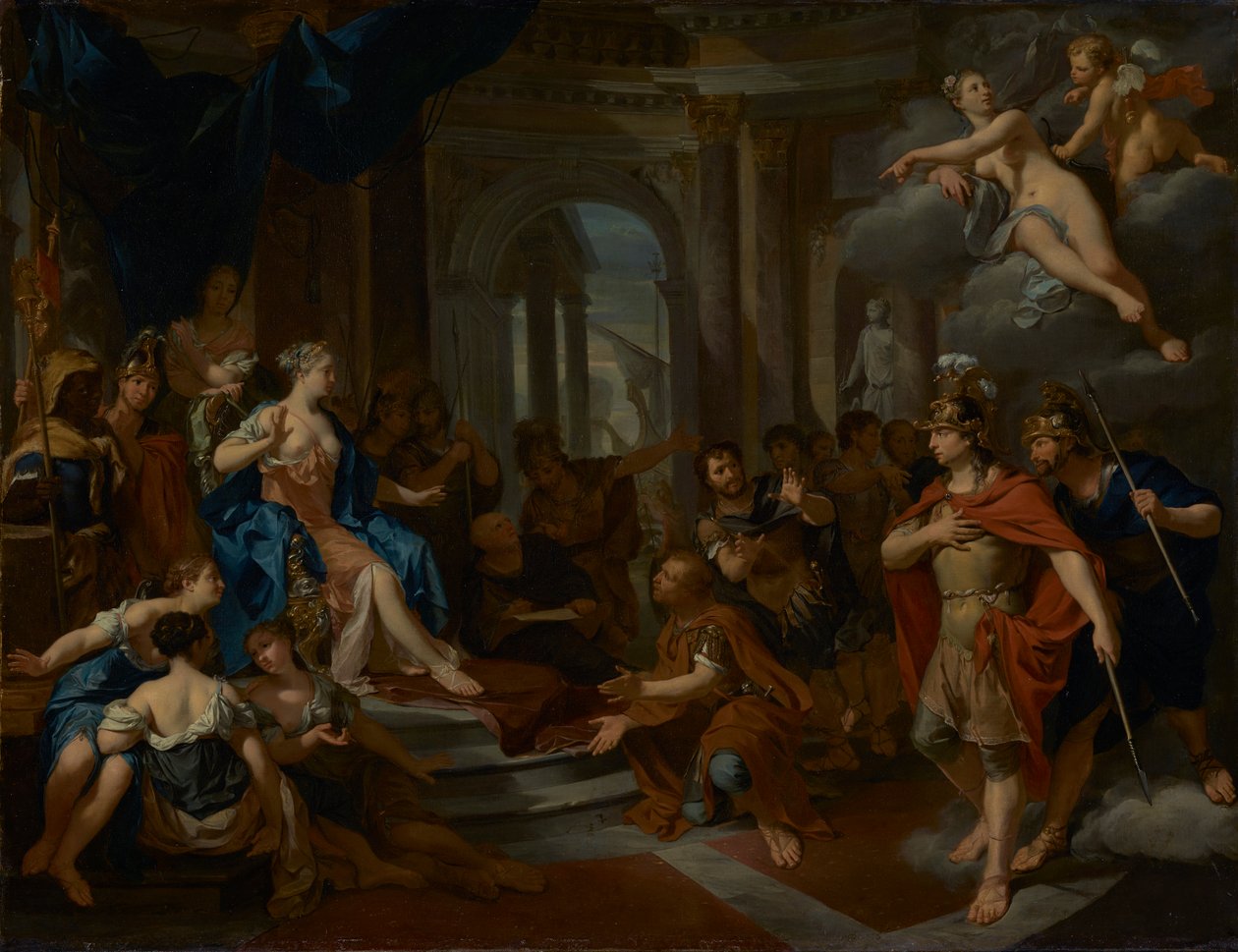 Dido og Aeneas av Nicolas Verkolye