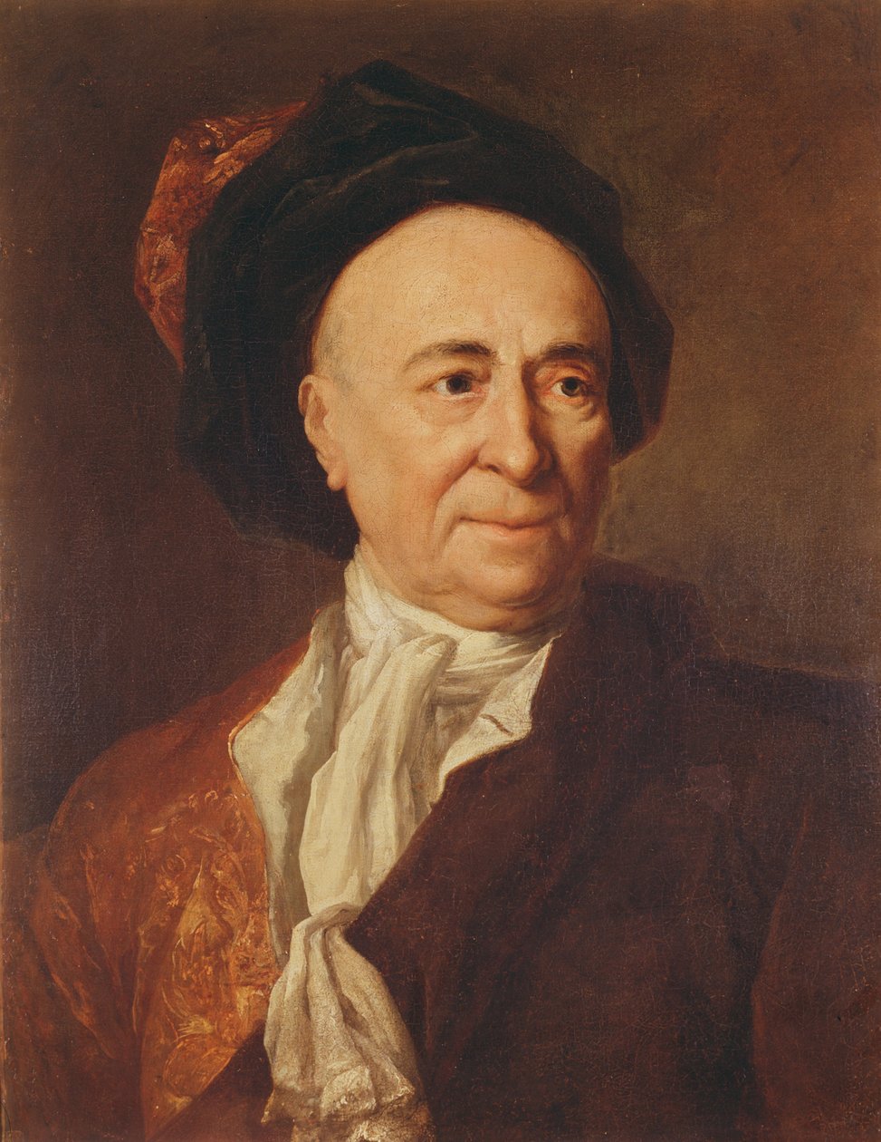 Bernard le Bovier de Fontenelle av Nicolas de Largillière