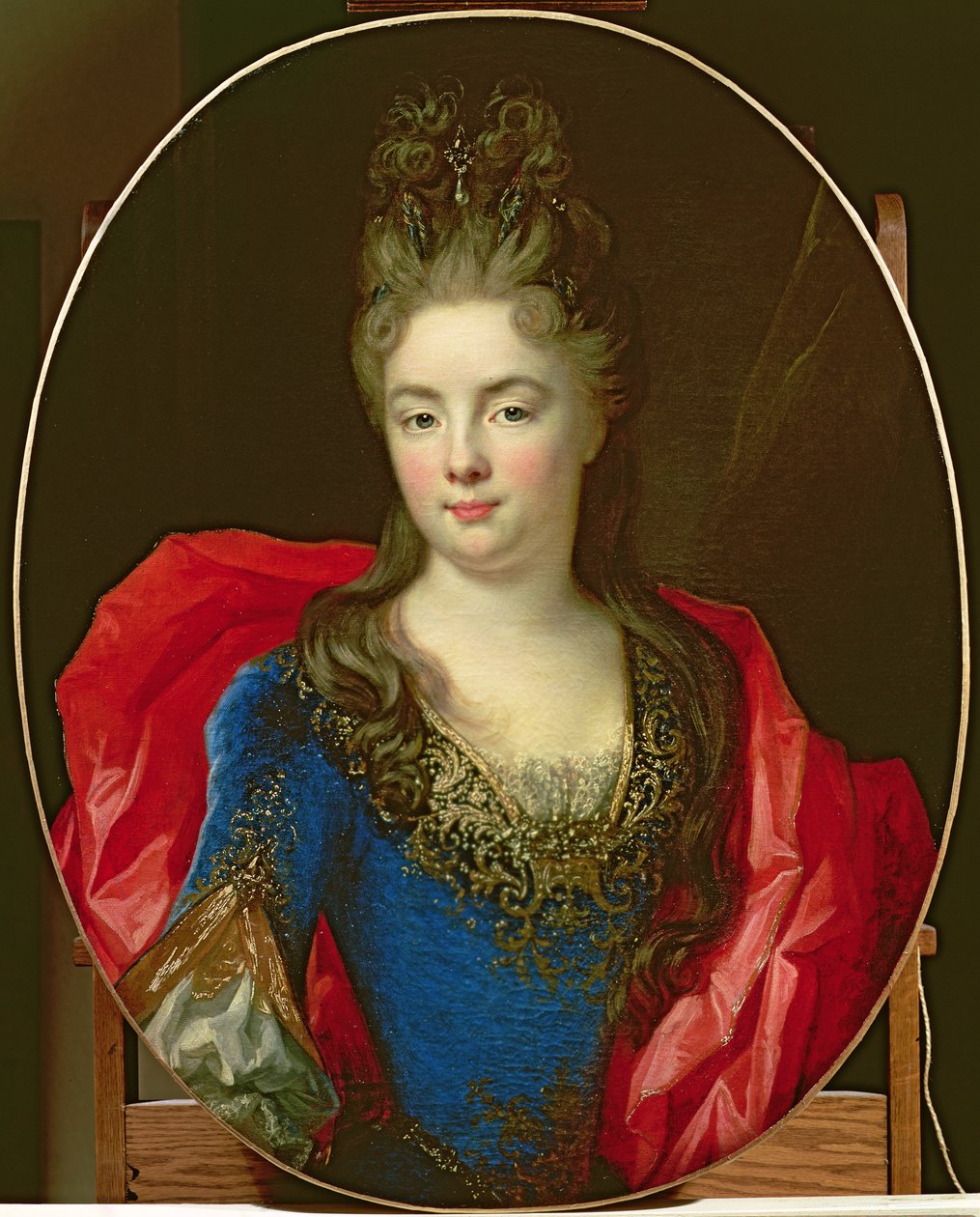 Portrett av Anne-Genevieve av Levis-Ventadour, prinsesse av Rohan, 1696 av Nicolas de Largillière