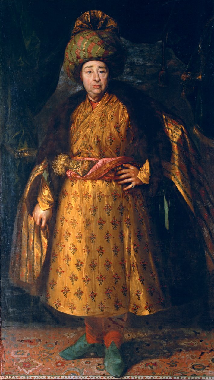Gullsmed Jean-Baptiste Tavernier (1605-1689) av Nicolas de Largillière