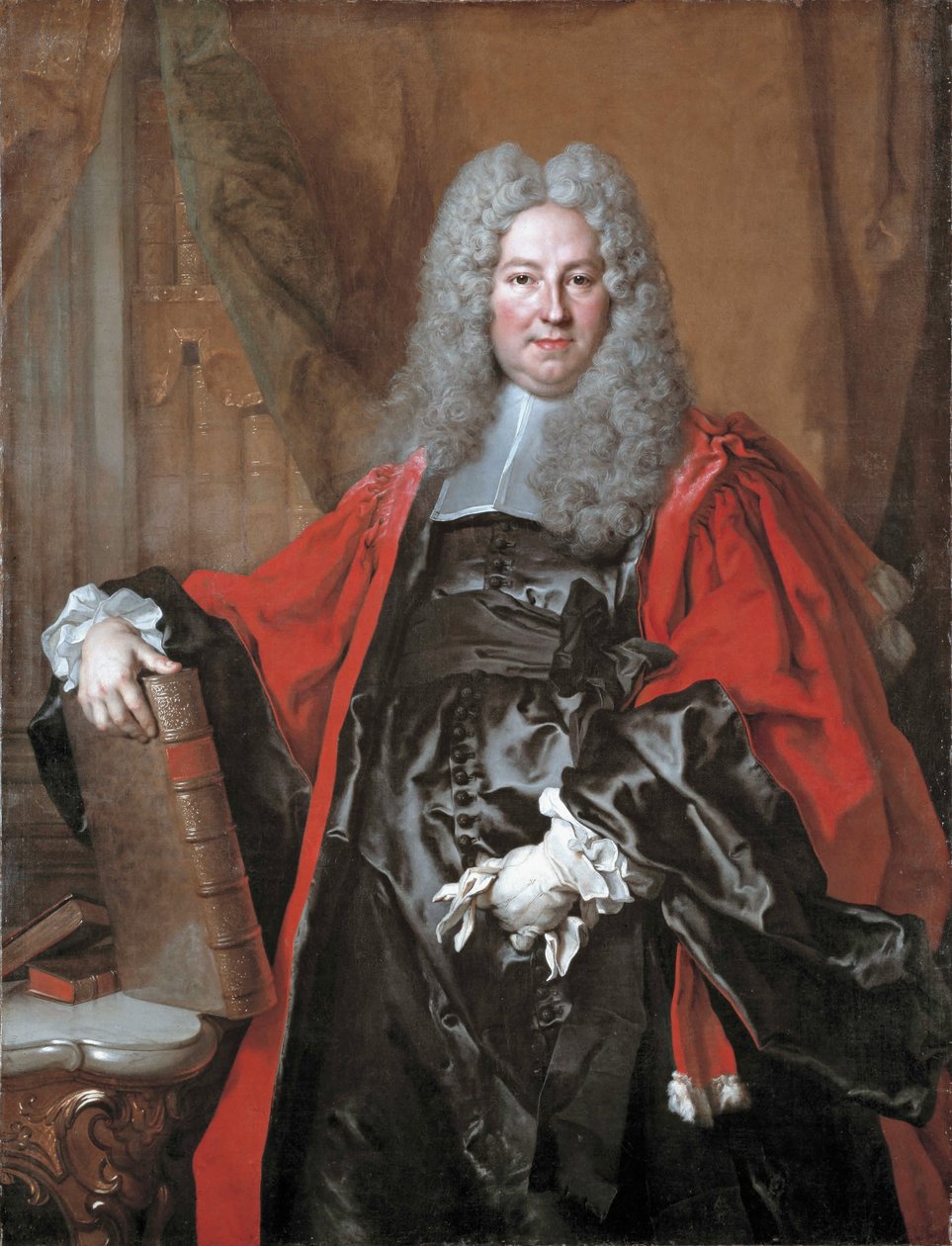 Portrett av Barthélemy-Jean-Claude PupilPortuguês av Nicolas de Largillière