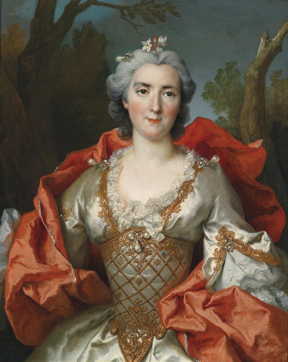 Portrett av en dame av Nicolas de Largillière