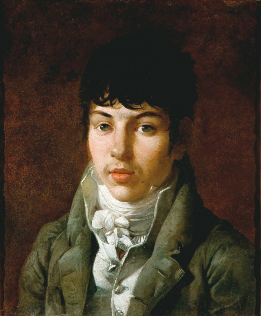 Portrett av forfatterens sønn, maleren Felix Emile Taunay av Nicolas Antoine Taunay