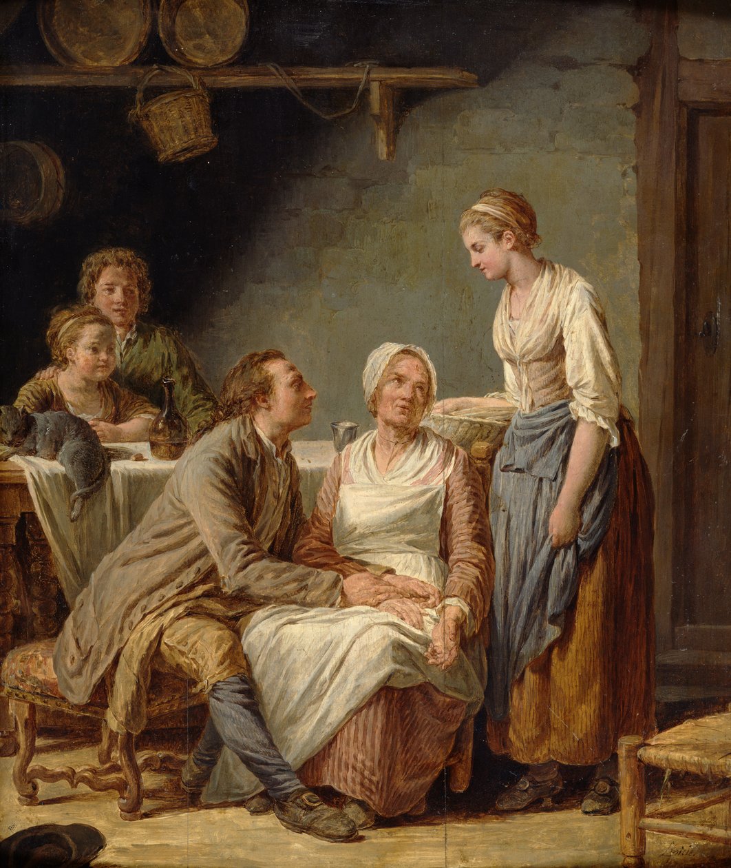 Det vedtatte forslaget av Nicolas Bernard Lepicie