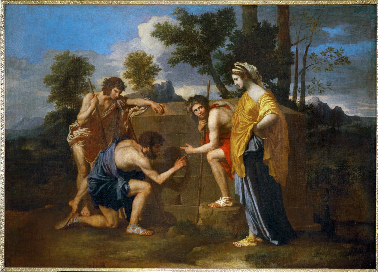  av Nicolas (attr.to) Poussin