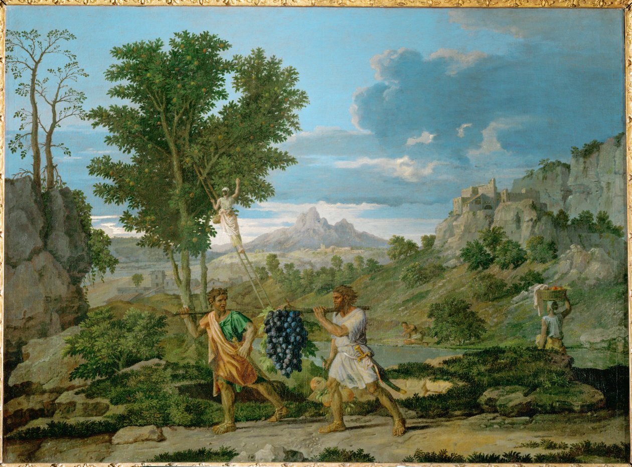  av Nicolas (attr.to) Poussin
