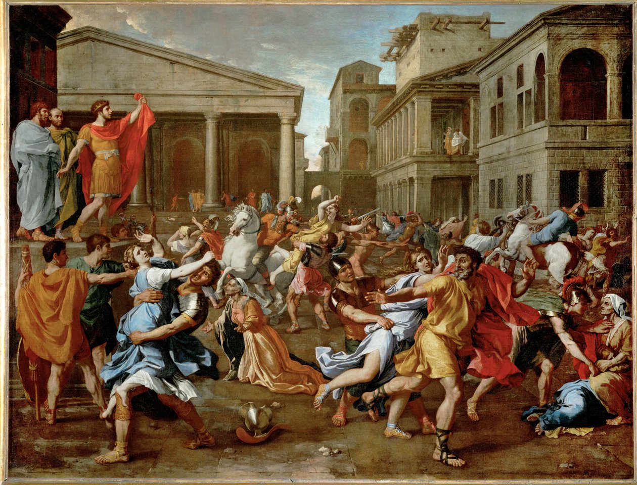  av Nicolas (attr.to) Poussin