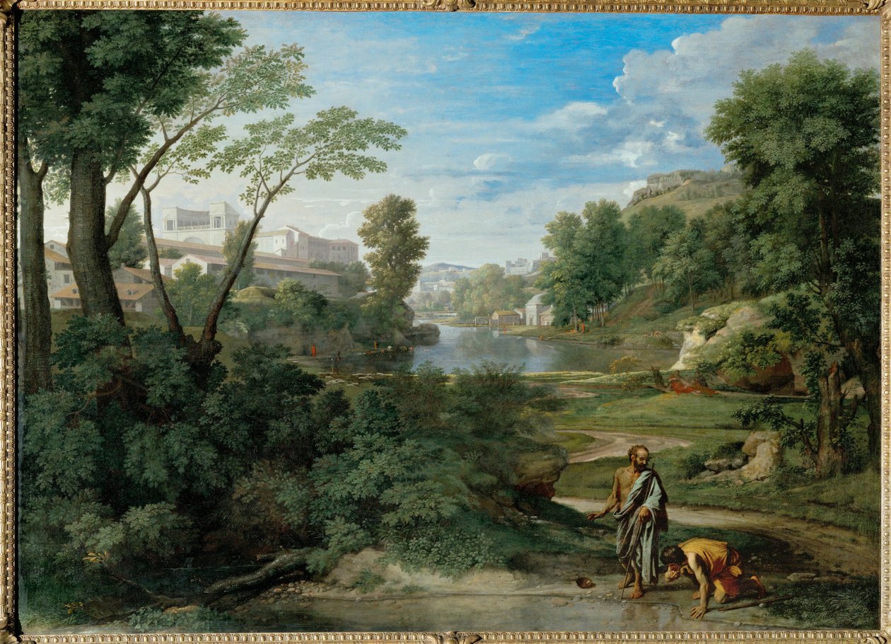  av Nicolas (attr.to) Poussin