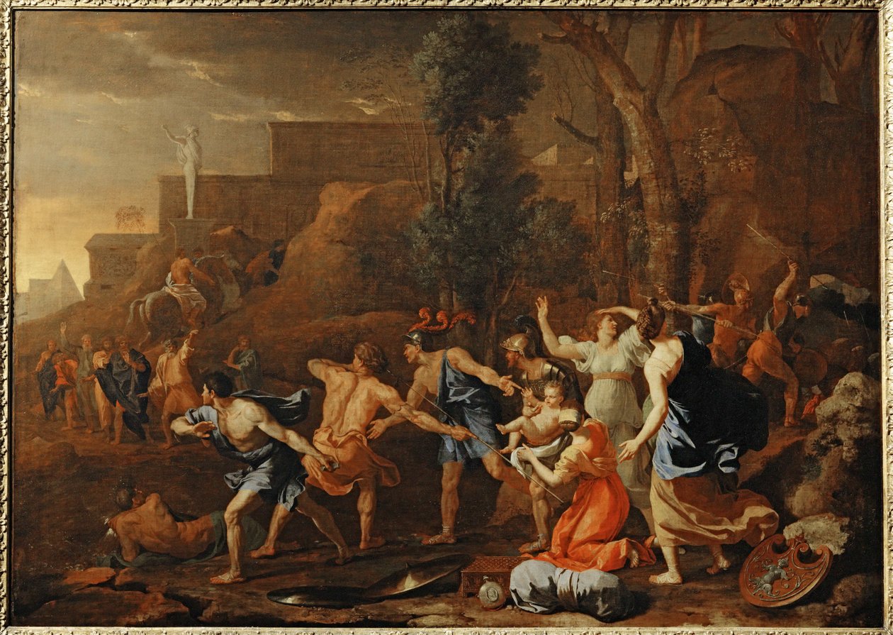  av Nicolas (attr.to) Poussin
