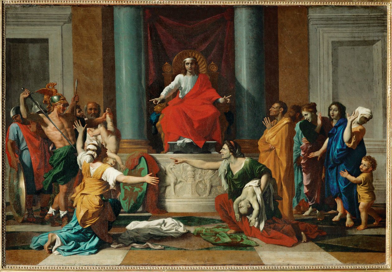  av Nicolas (attr.to) Poussin