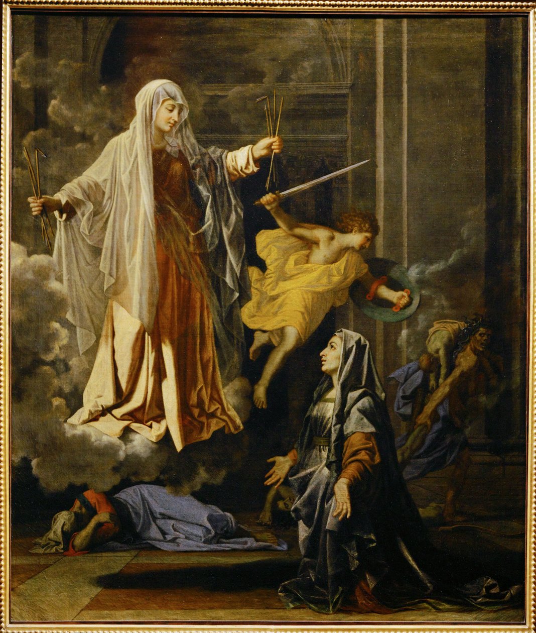  av Nicolas (attr.to) Poussin