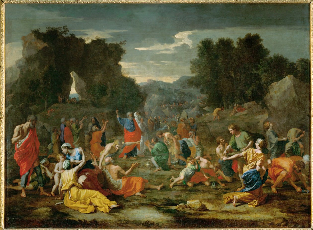 av Nicolas (attr.to) Poussin