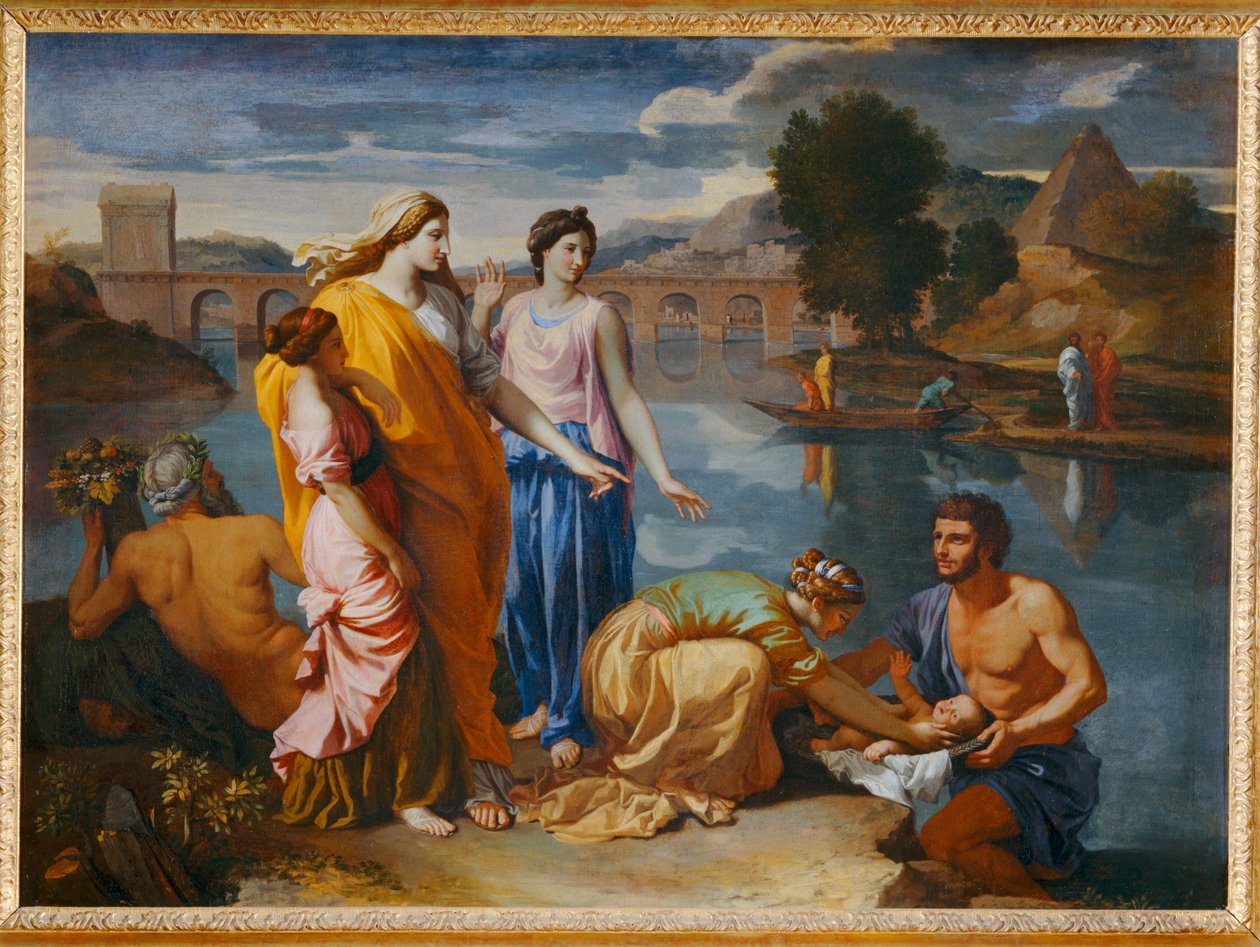  av Nicolas (attr.to) Poussin