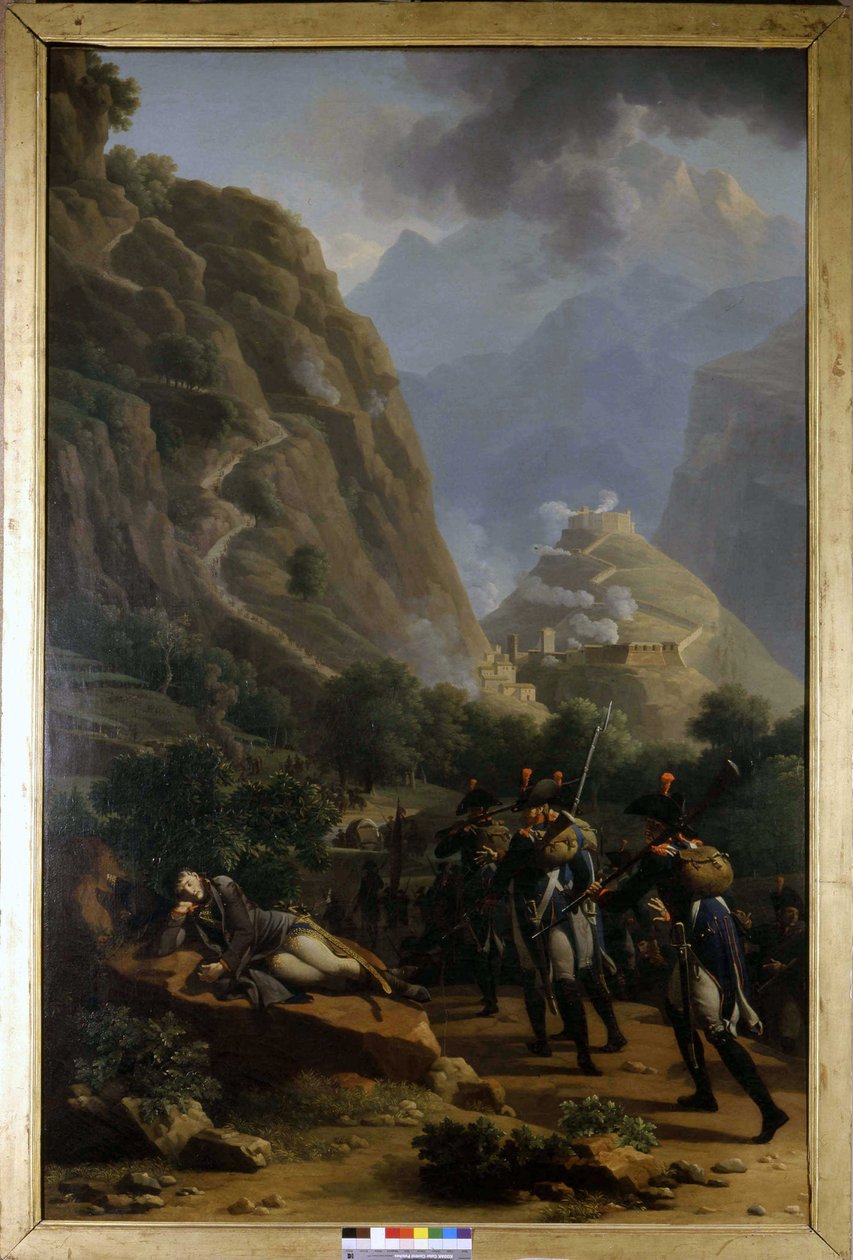 Napoleon ved Fort de Bard - av Nicholas-Antoine Taunay, oljemaleri, tidlig på 1800-tallet. av Nicolas Antoine Taunay
