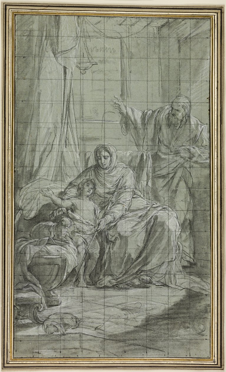 Familien til døperen Johannes av Nicolas Bernard Lepicie