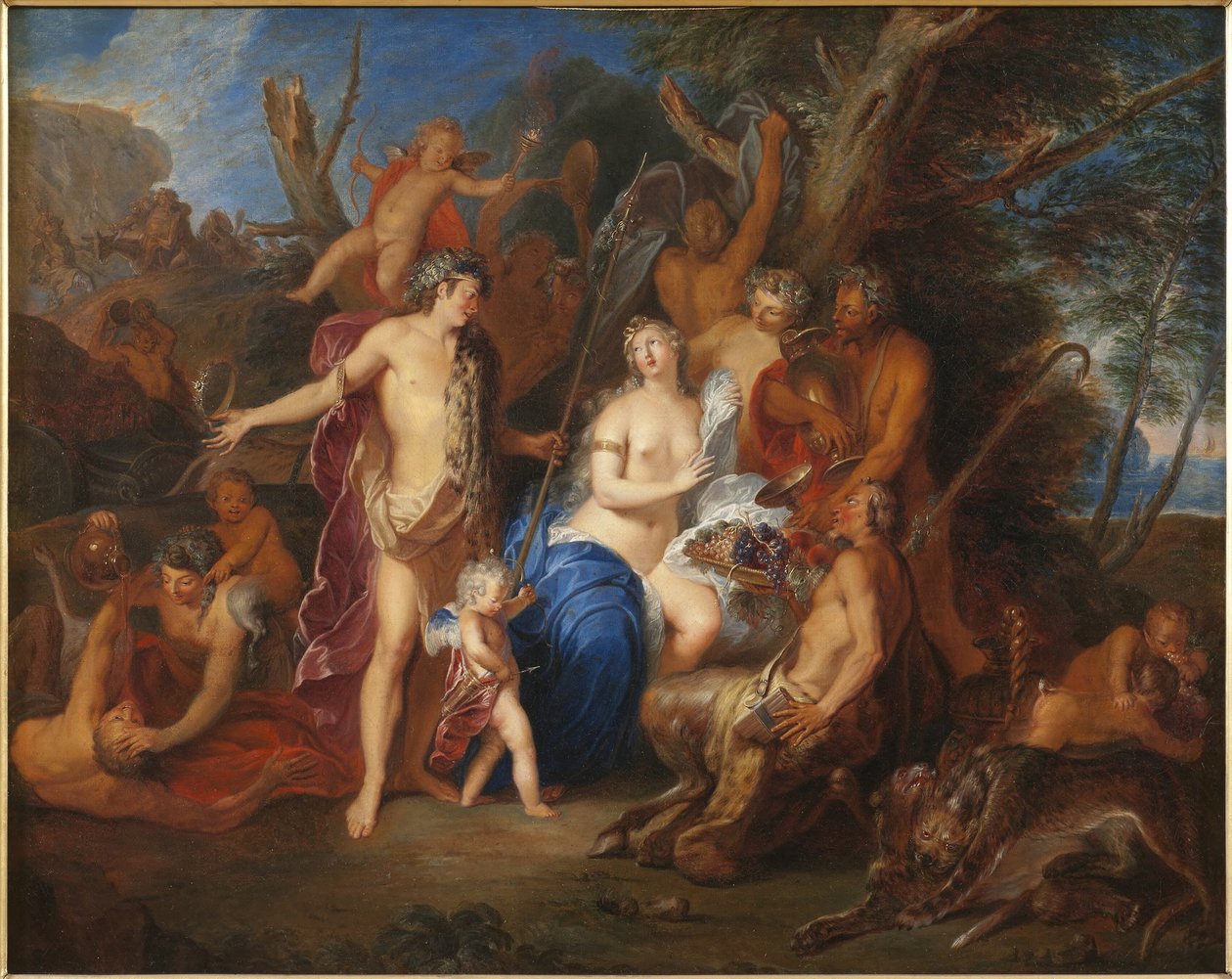 Bacchus og Ariadne av Nicolas Bertin