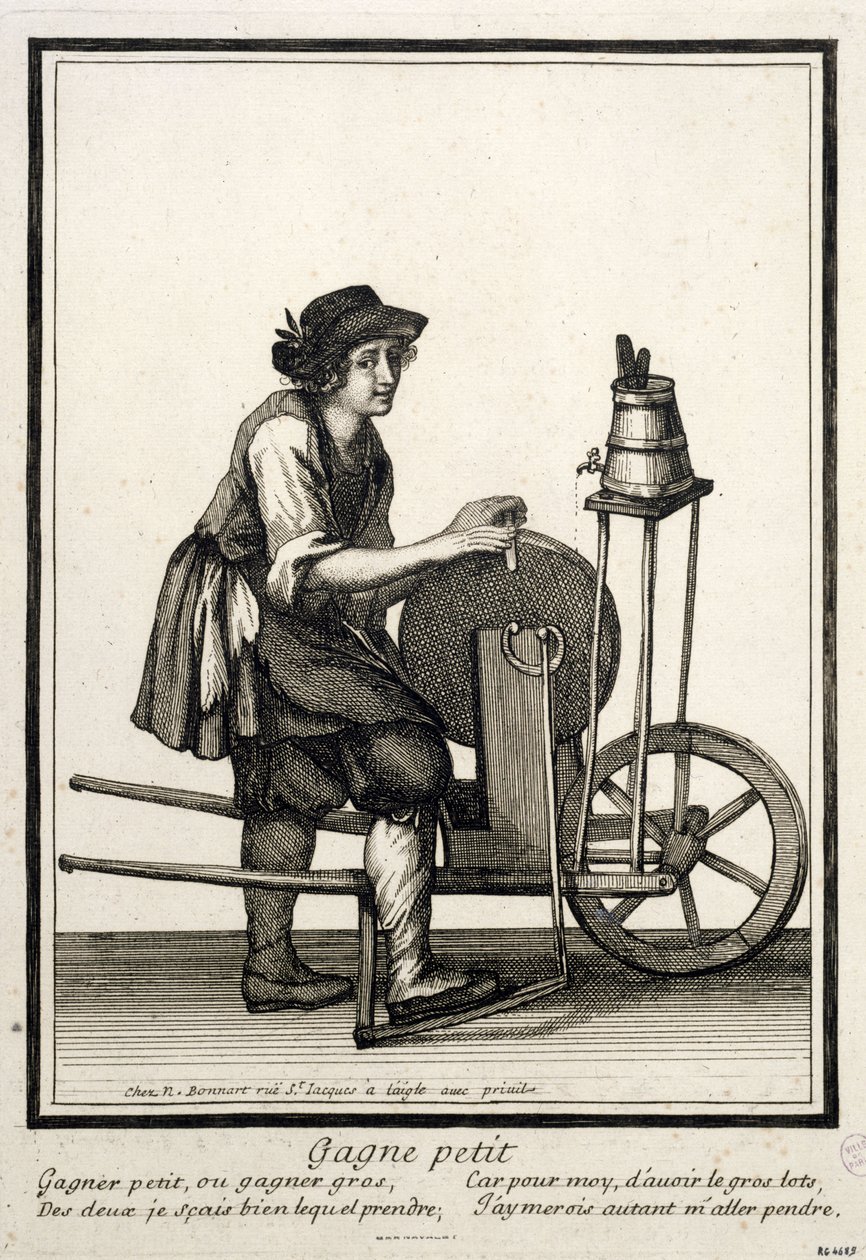 Knivsliperen av Nicolas Bonnart