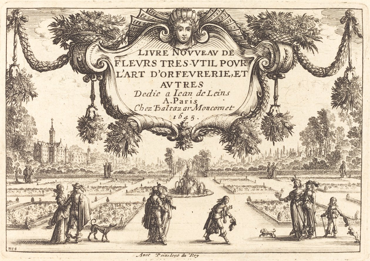 Tittelside av Nicolas Cochin after Balthasar Moncornet
