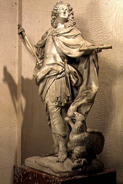 Ludvig XV av Frankrike (1710-74) som Jupiter av Nicolas Coustou