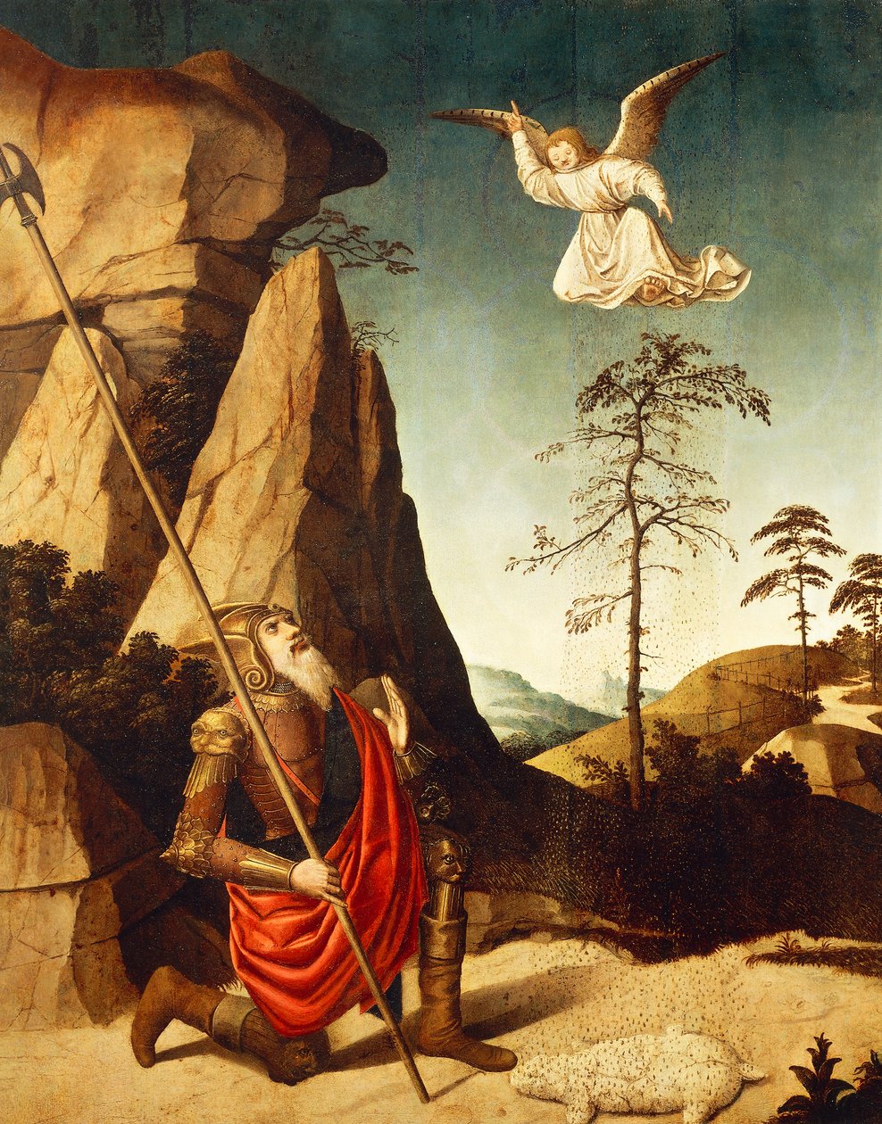 Mirakel av fleece av Gideon av Nicolas Dipre
