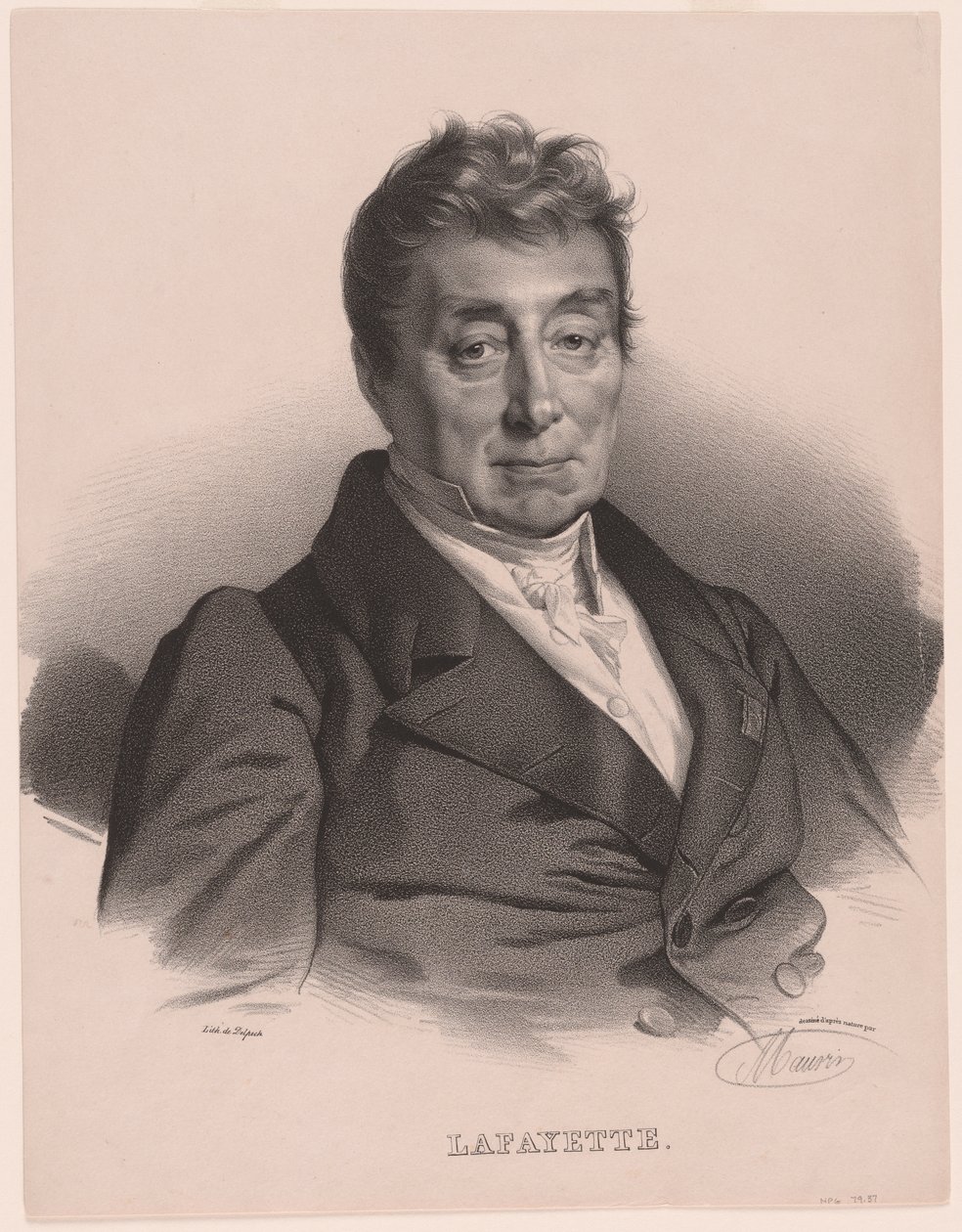 Markien de Lafayette av Nicolas Eustache Maurin