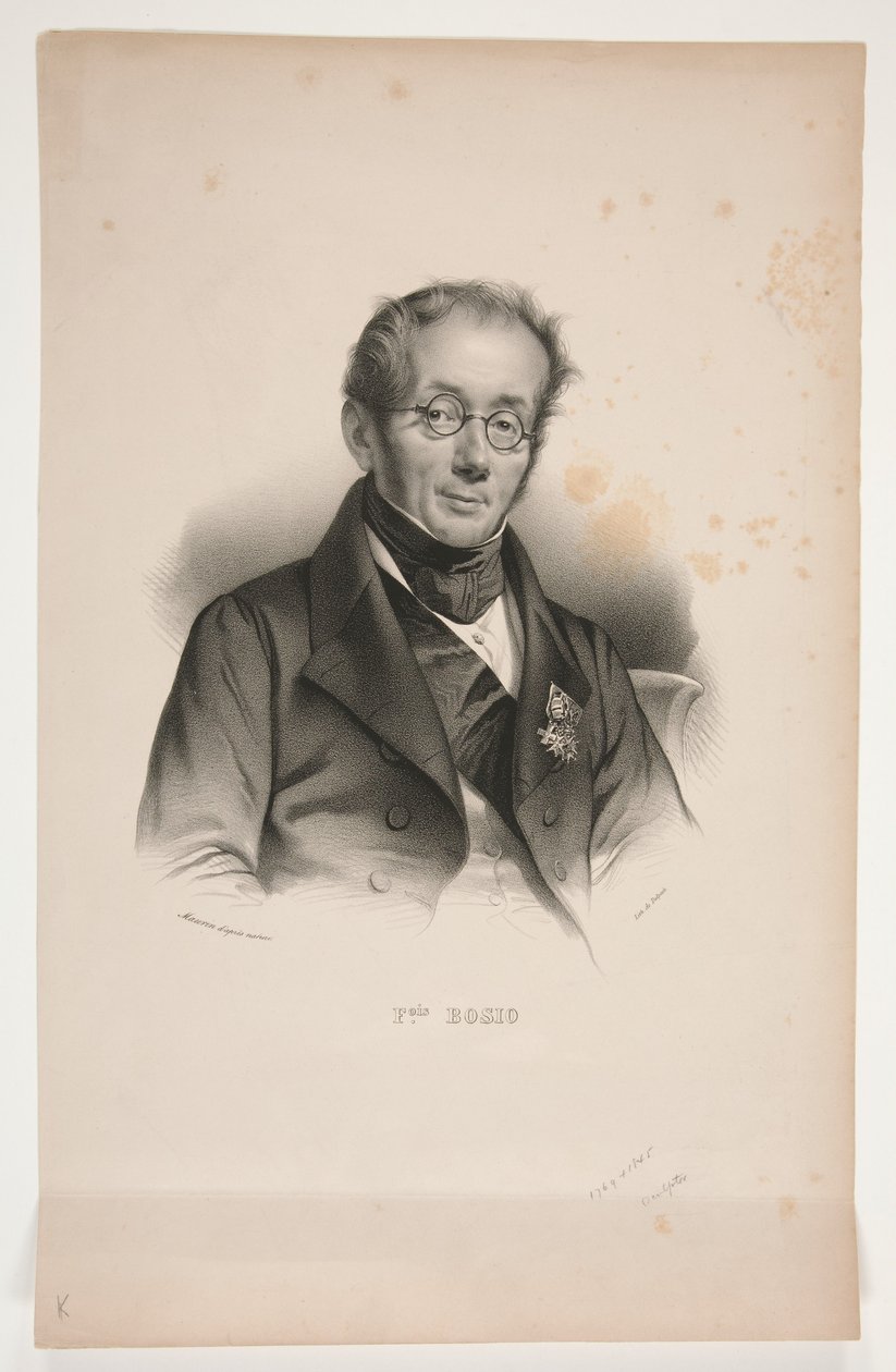 Portrett av [baron François-Joseph] Bosio av Nicolas Eustache Maurin