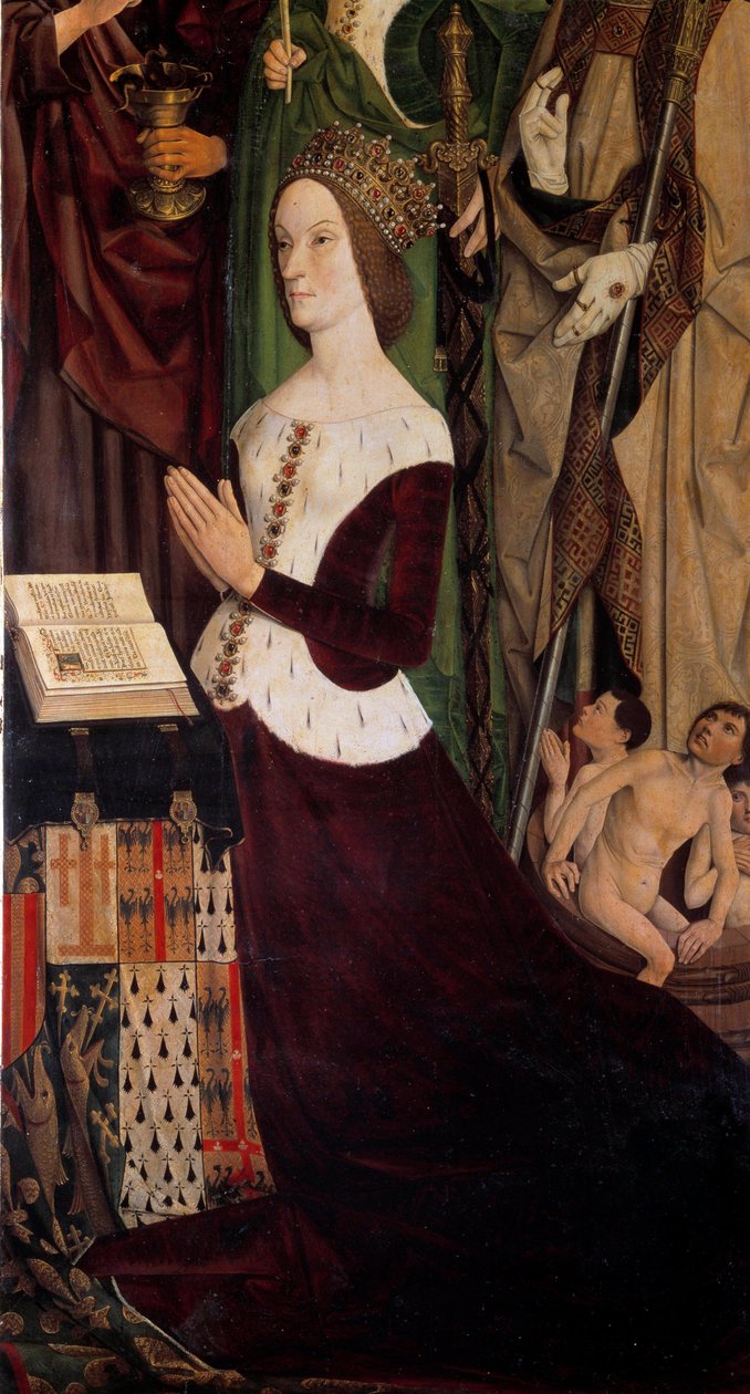 Portrett av Jeanne av Laval av Nicolas Froment