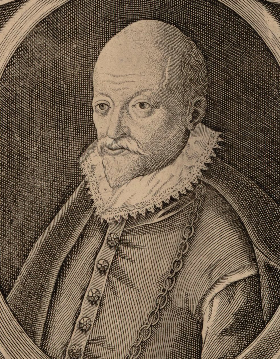 Portrett av komponisten Roland de Lassus 1532-1 av Nicolas III de Larmessin