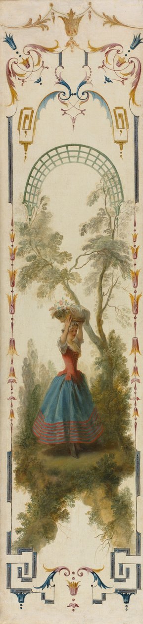 Hagebruk, ca. 1723–27 (olje på lerret) av Nicolas Lancret