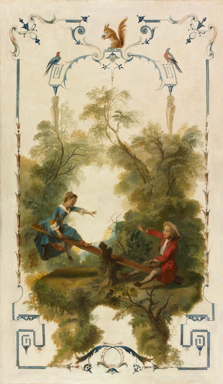 See-Saw av Nicolas Lancret