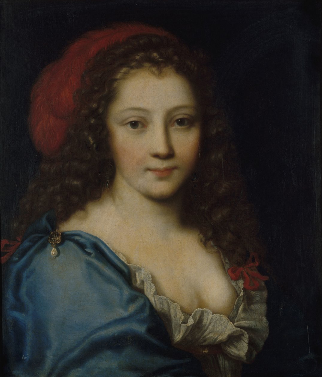 Portrett av Armande Béjart 1642-1700, ca. 1660. av Nicolas Mignard
