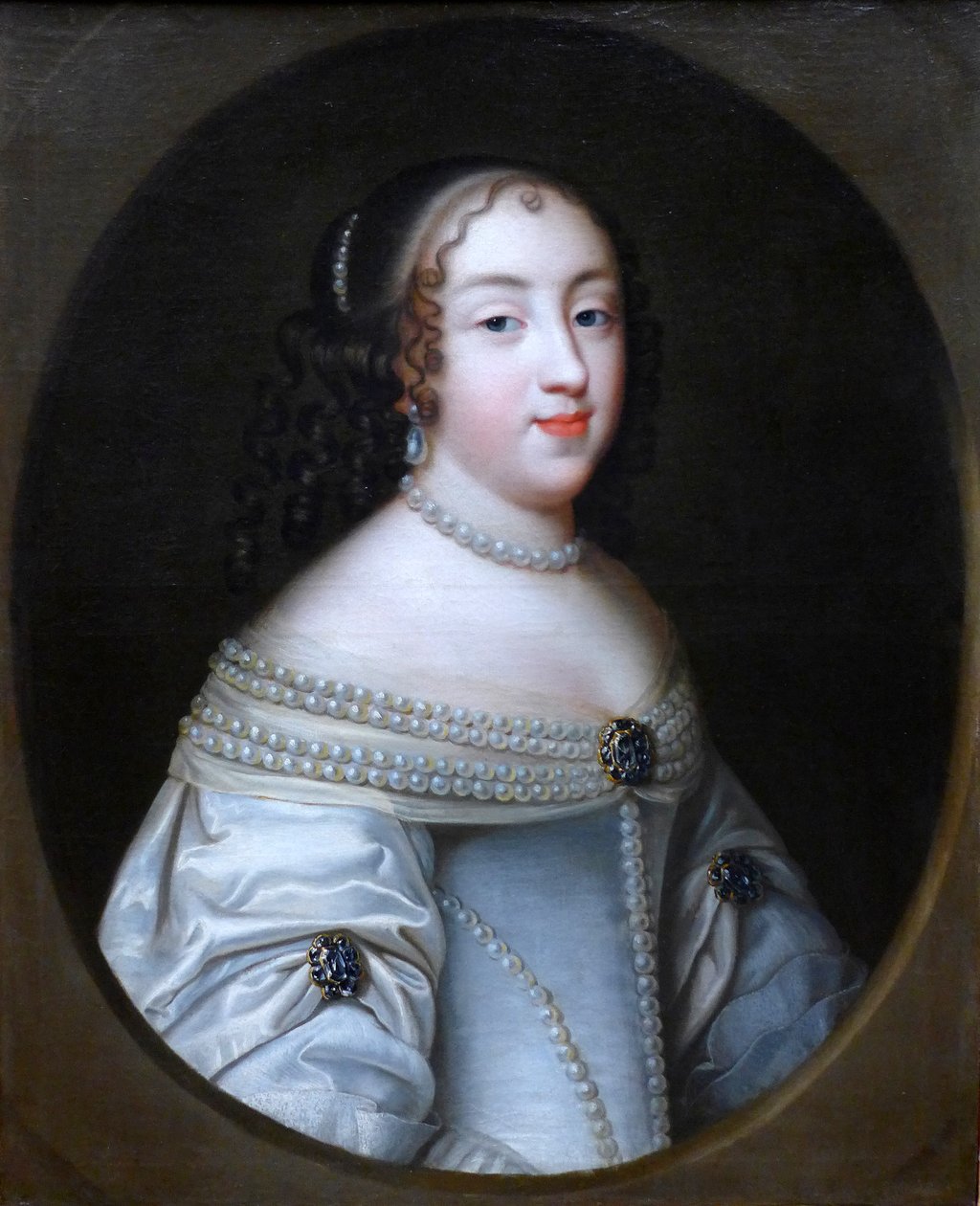 Antatt portrett av Françoise-Marguerite de Sevigne av Nicolas Mignard