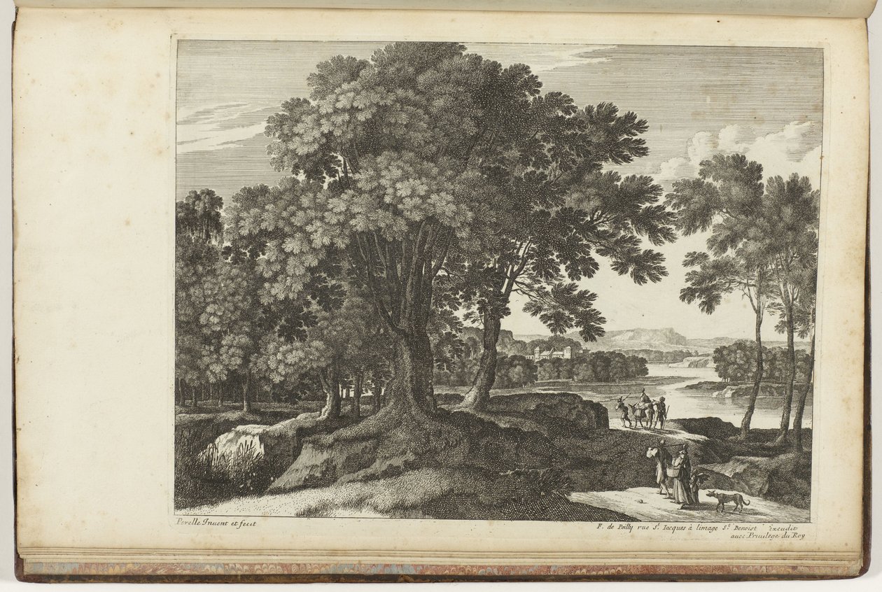 Landskap av Nicolas Perelle
