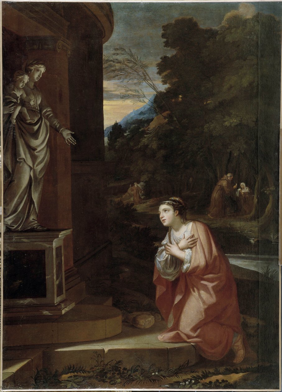 Saint Mary den egyptiske av Nicolas Pierre Loir