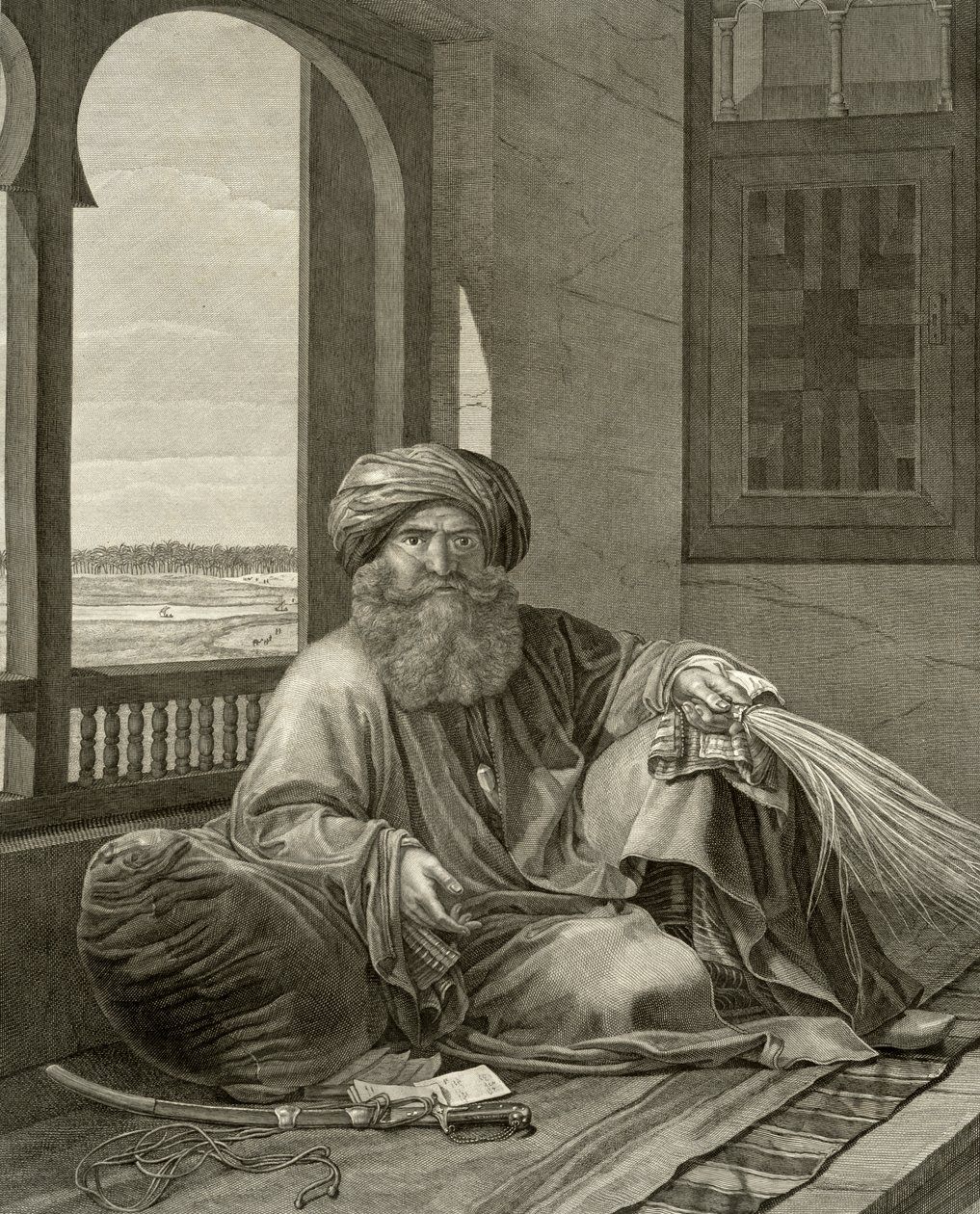 Murad Bey, 1700-tallet 1822 av Nicolas Ponce