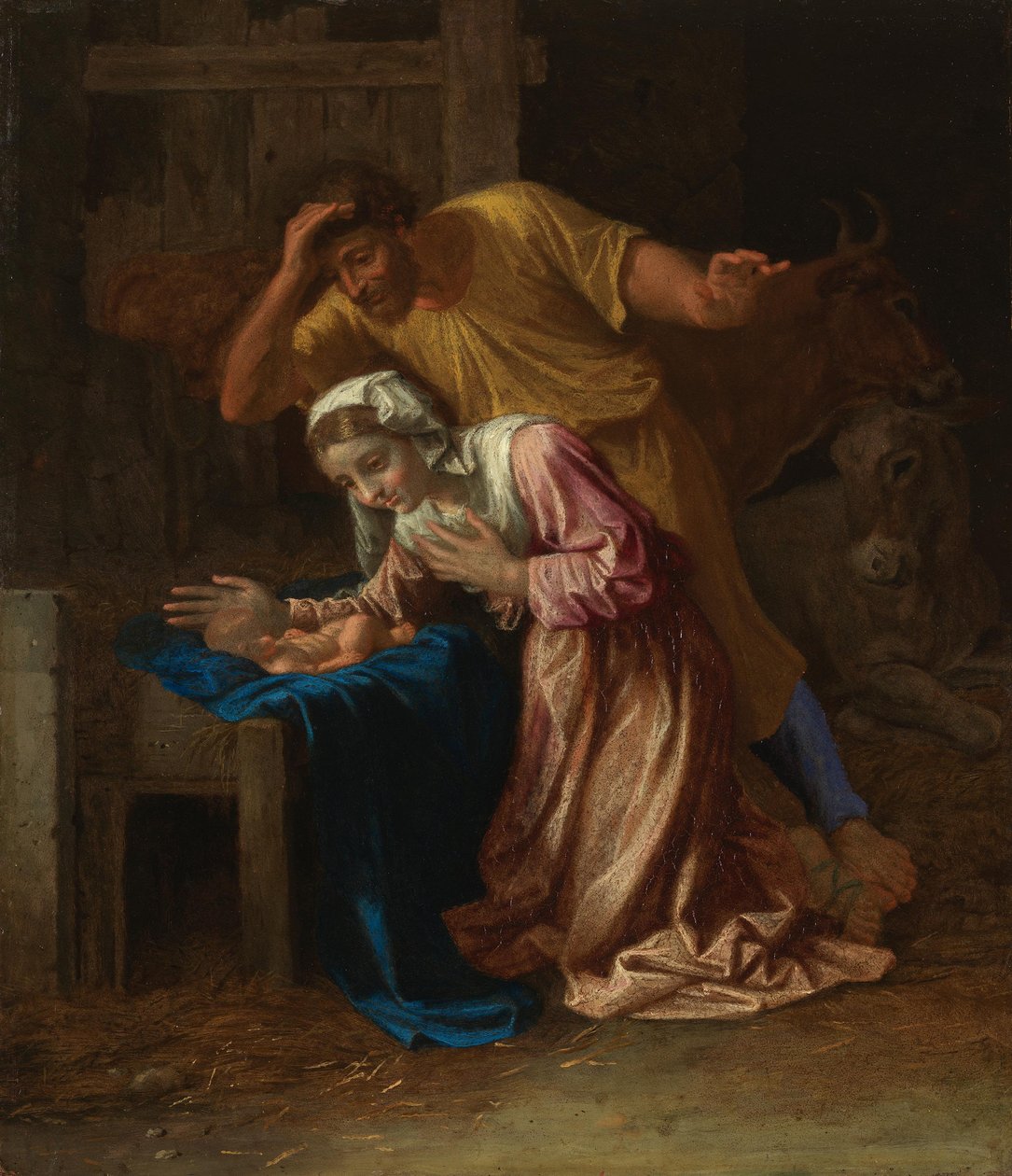 Kristi fødsel av Nicolas Poussin