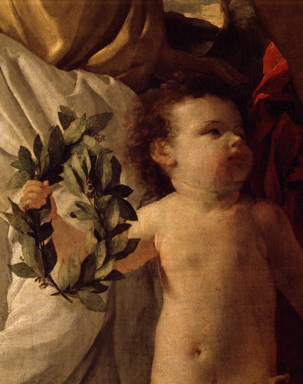 Inspirasjon av poet, rundt 1630, av Nicolas Poussin (1594-1655), olje på lerret av Nicolas Poussin
